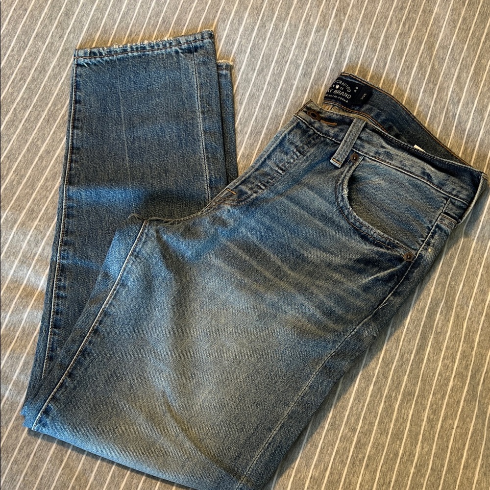 Lucky Brand Women's Blue Slim Straight Jeans